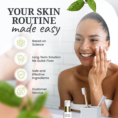 Miniatura 5 de Unity Funk 2% de suero de arbutina alfa para prevenir la hiperpigmentación, el melasma, las manchas de la edad y otros problemas de decoloración y