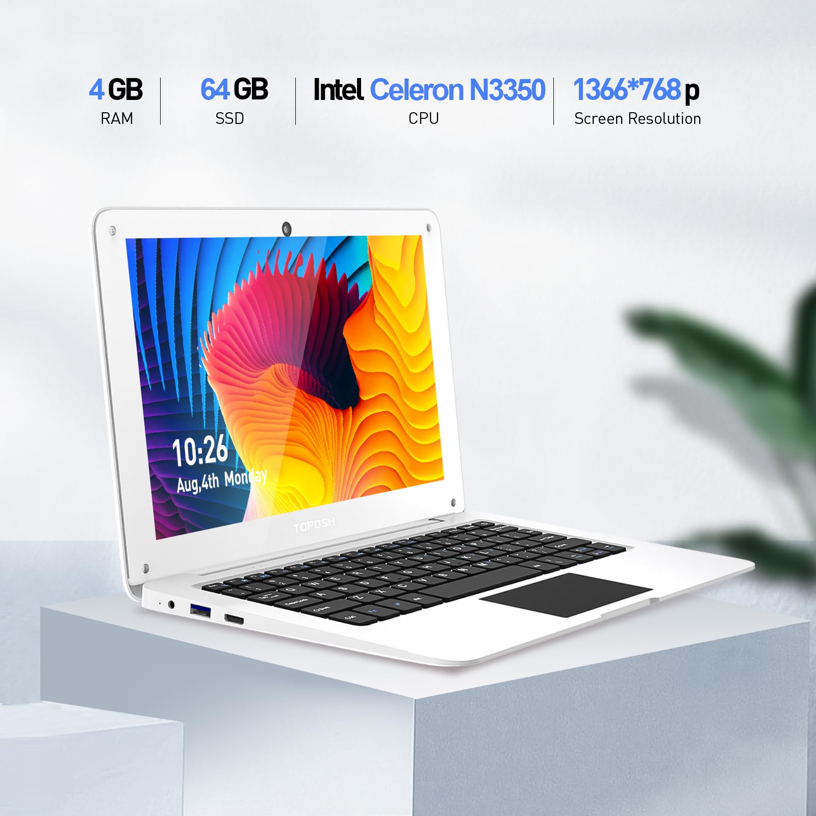 ChottoPC（ちょっとPC） TOPOSH 10,1 cala Windows 10 laptop PC mini komputer notebook