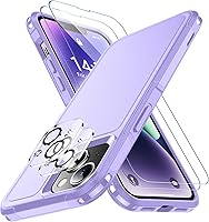 Vista 9 de SPIDERCASE Funda para iPhone 14/iPhone 15, [protección de grado militar de 15 pies] Paquete de 2