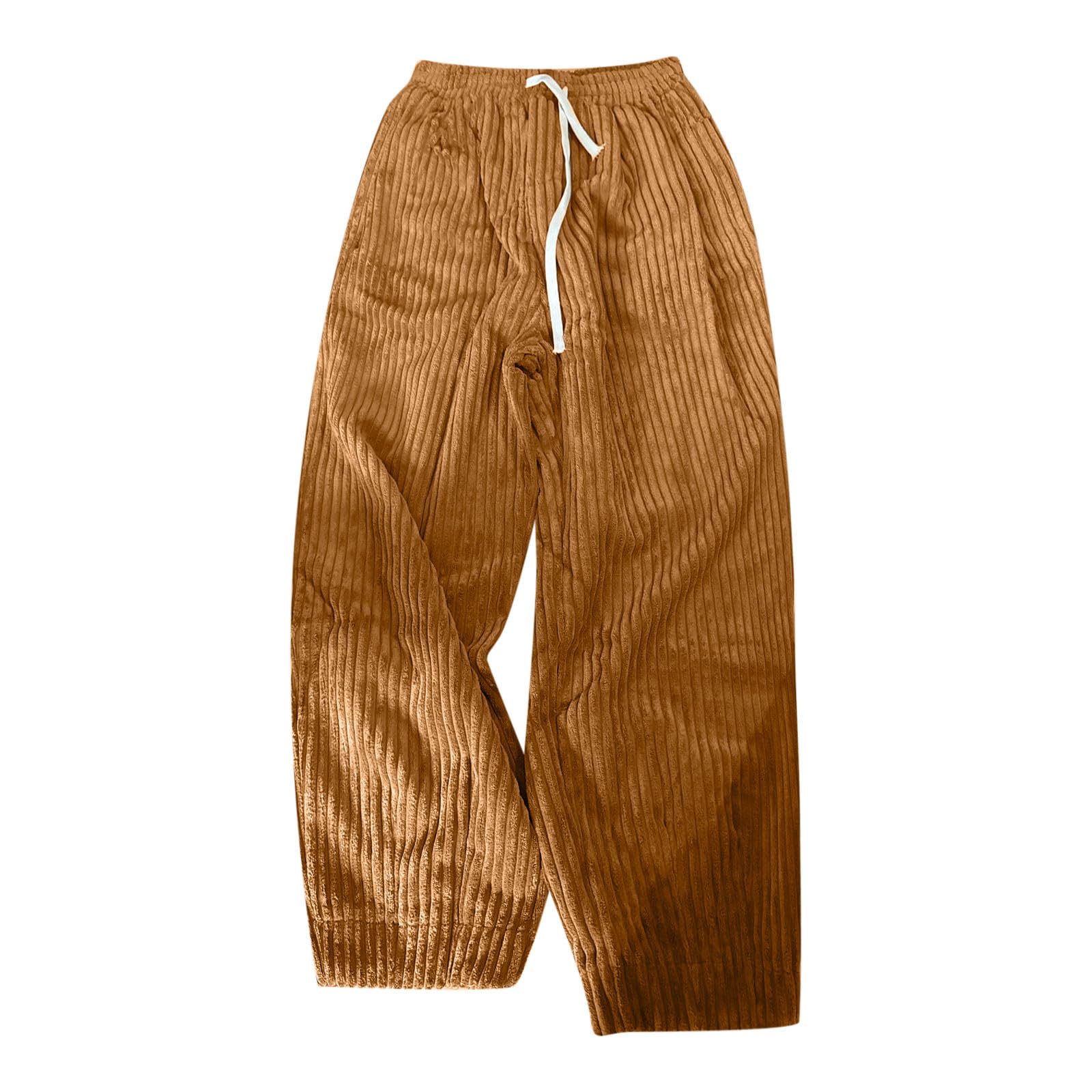 Pantalones Chino Hombre Cargo Jogging Lona recta ancha Algodón Suave Transpirable Ligero Cómodo Cintura Elástica Corte Recto Primavera Verano Tendencia A36