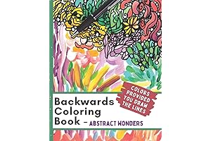 Backwards Coloring Book: Rediscover the Joy of Creativity