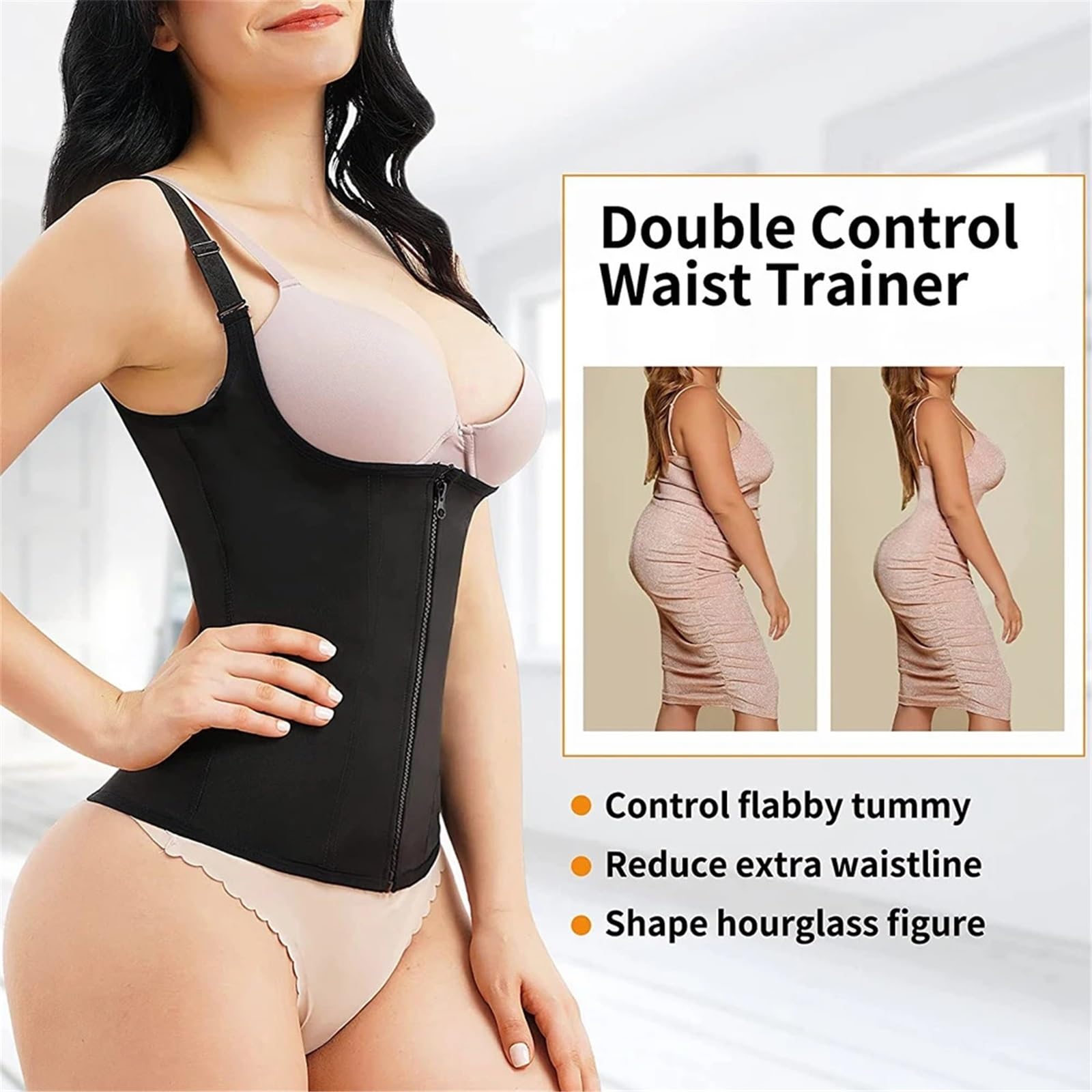 1 Faja Moldeadora de Cintura posparto, Faja de Soporte de Maternidad, Faja Abdominal Moldeadora, Faja posparto for cesárea Faja Postparto(L)