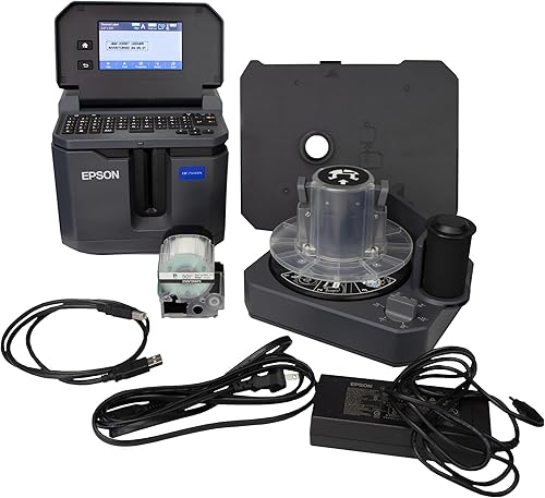 LABELWORKS Epson LW-Z5010PX-R - Kit de impresora completo con accesorios y rebobinador automático de cinta a granel, rollos de etiquetas a granel PX