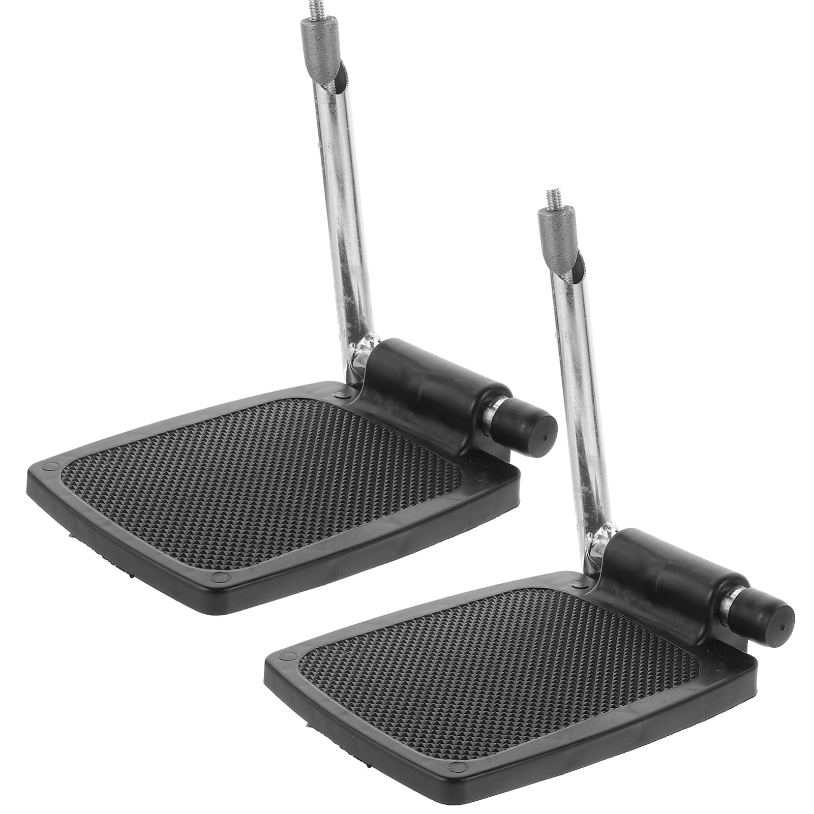 Reposapiés para Silla de Ruedas con Poste Resistente Plegable, Pedal de Repuesto Estable para Personas Mayores, Accesorio Compatible Multifunción para Movilidad y Color Aleatorio