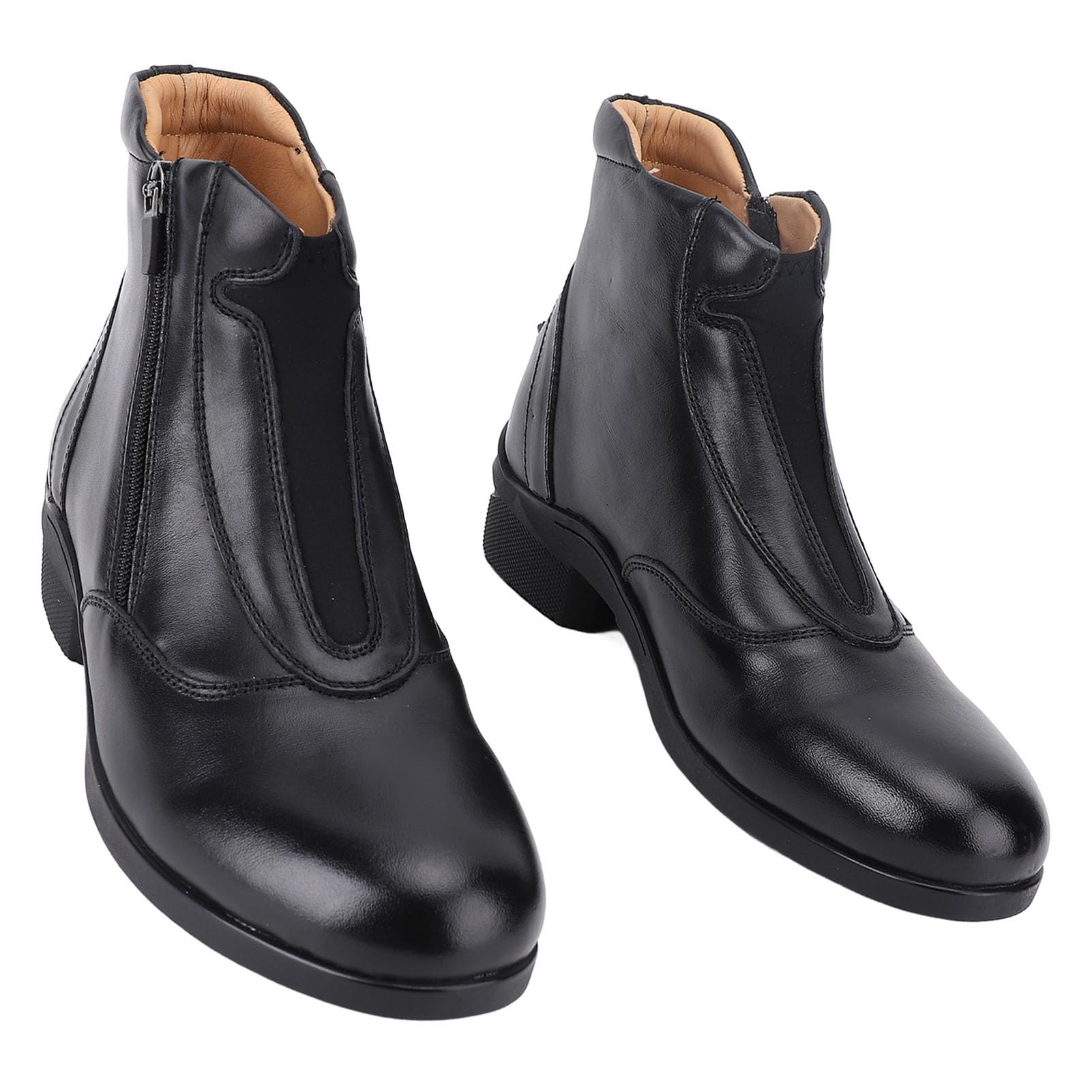 FILFEEL Botas Paddock para Hombres y Mujeres - Botas de Equitación Transpirables de EVA hasta el Tobillo con Cierre de Cremallera Completa, Suela Antideslizante, Ideales para Montar a Caballo,