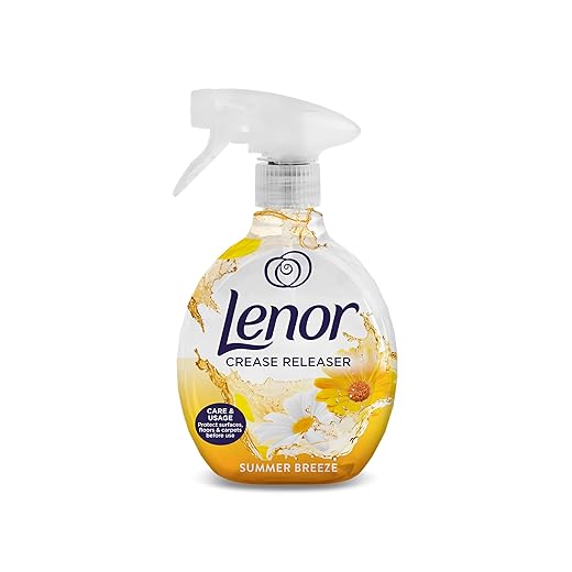 Reduce ironing for everyday clothes – Lenor Crease Releaser Spray (500ml)