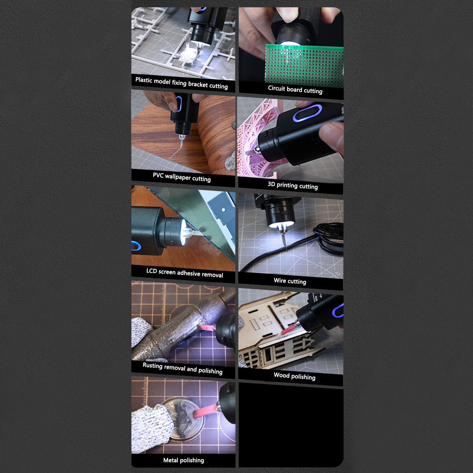 Amazon.co.jp: Yechiry 40kHz超音波カッターナイフ、デュアルモード