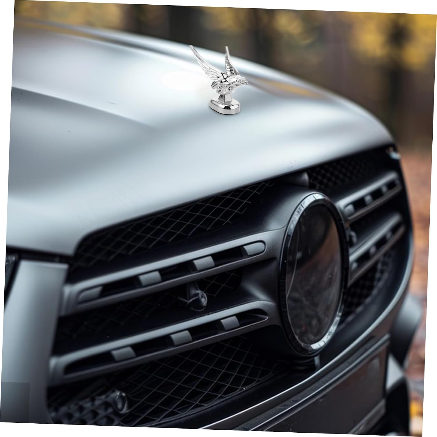 Vintage Plastic Eagle Car Hood Ornament Durable Vehicle Hood Decoration for Cars Easy to Remove Exterior Adds Sophistication and Individuality to Engines