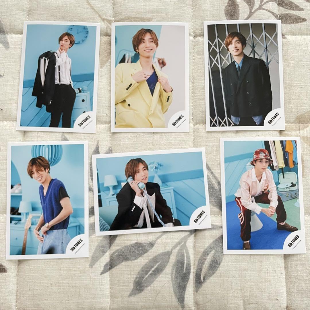 Amazon.co.jp: SixTONES 田中樹 公式写真6枚セット : おもちゃ
