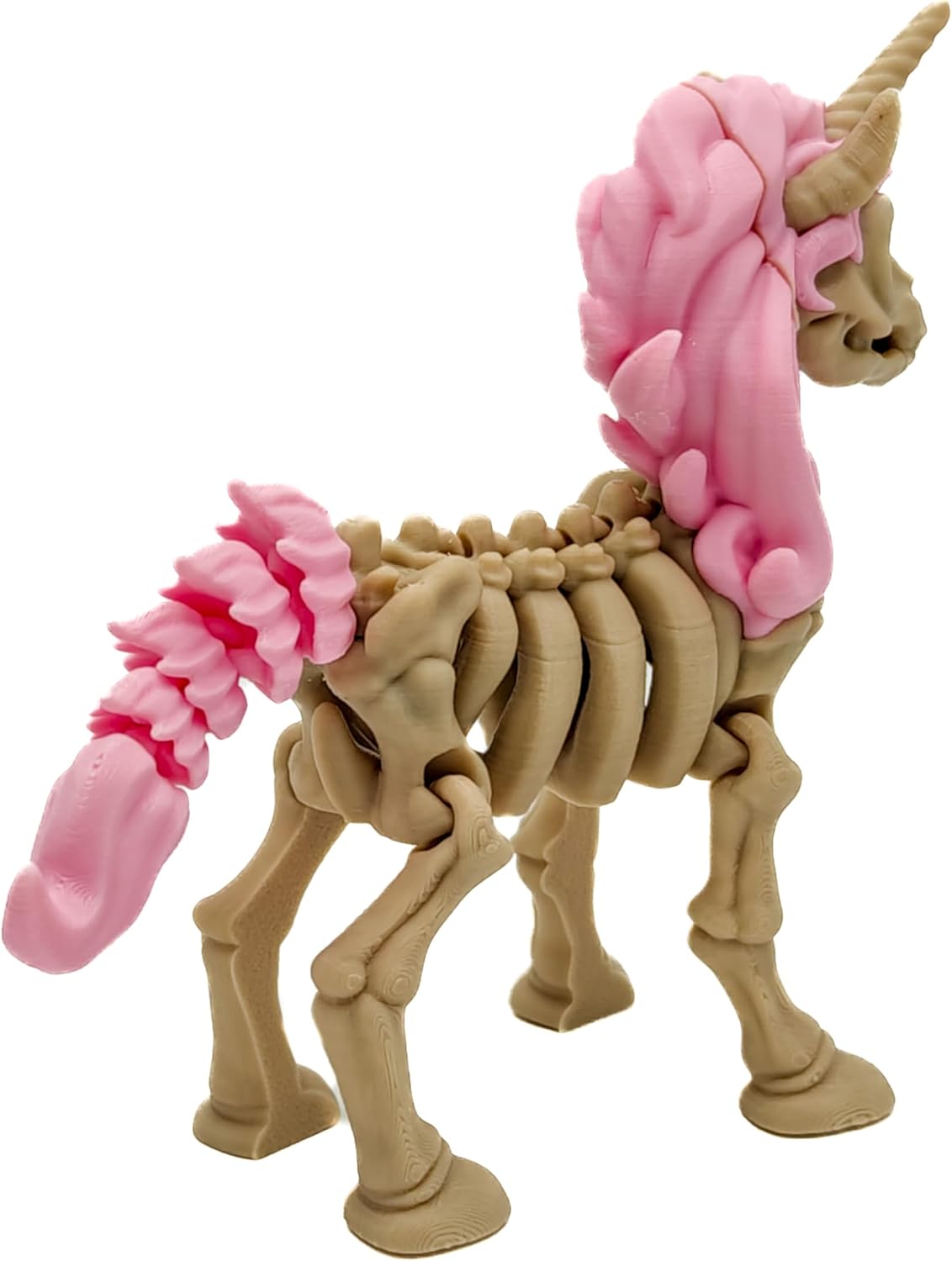 Articulated Skeleton Unicorn Decoration and Fidget Toy
