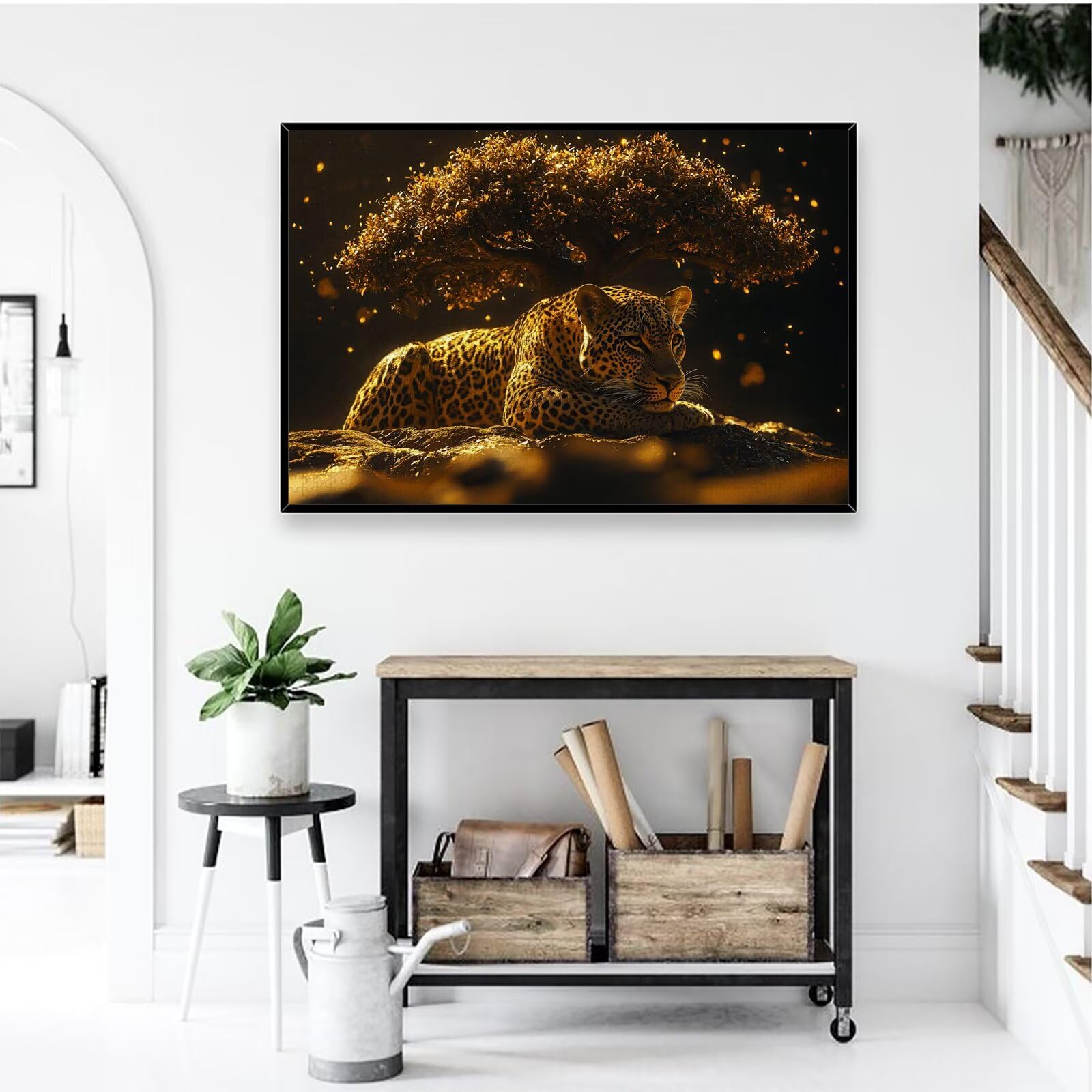 Puzzle 2000 sztuk Drzewo Życia, Puzzle Zwierzę 2000 sztuk dla dorosłych i nastolatków, drewniane puzzle z wykwintnym opakowaniem, rodzinne gry edukacyjne, do dekoracji domu-2211