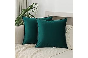 JIAHANNHA Decorative Green Throw Blanket and Pillow Cover Set