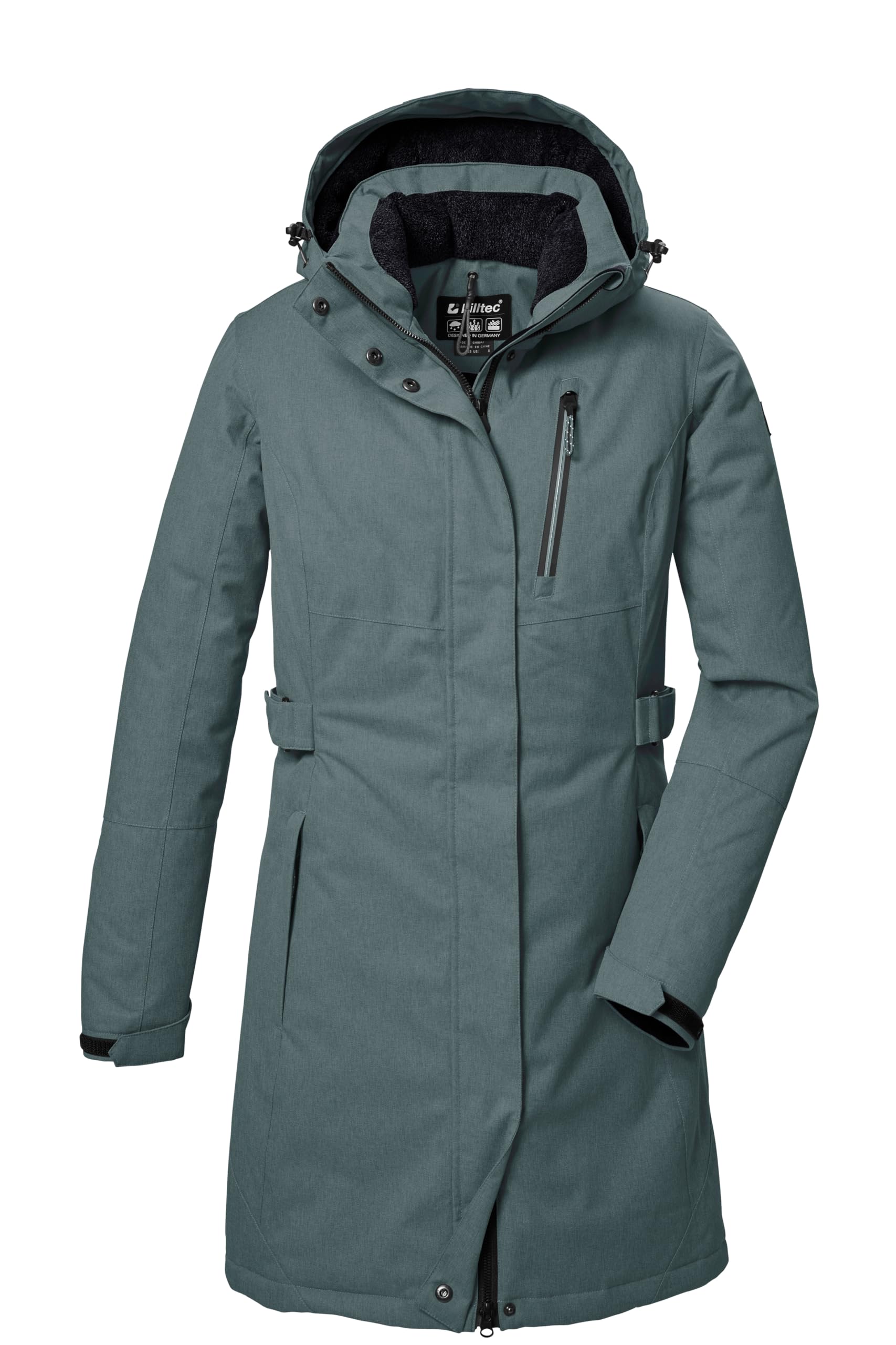 Killtec Kow 303 Wmn Prk Parka/parka funcional con capucha con cremallera Mujer