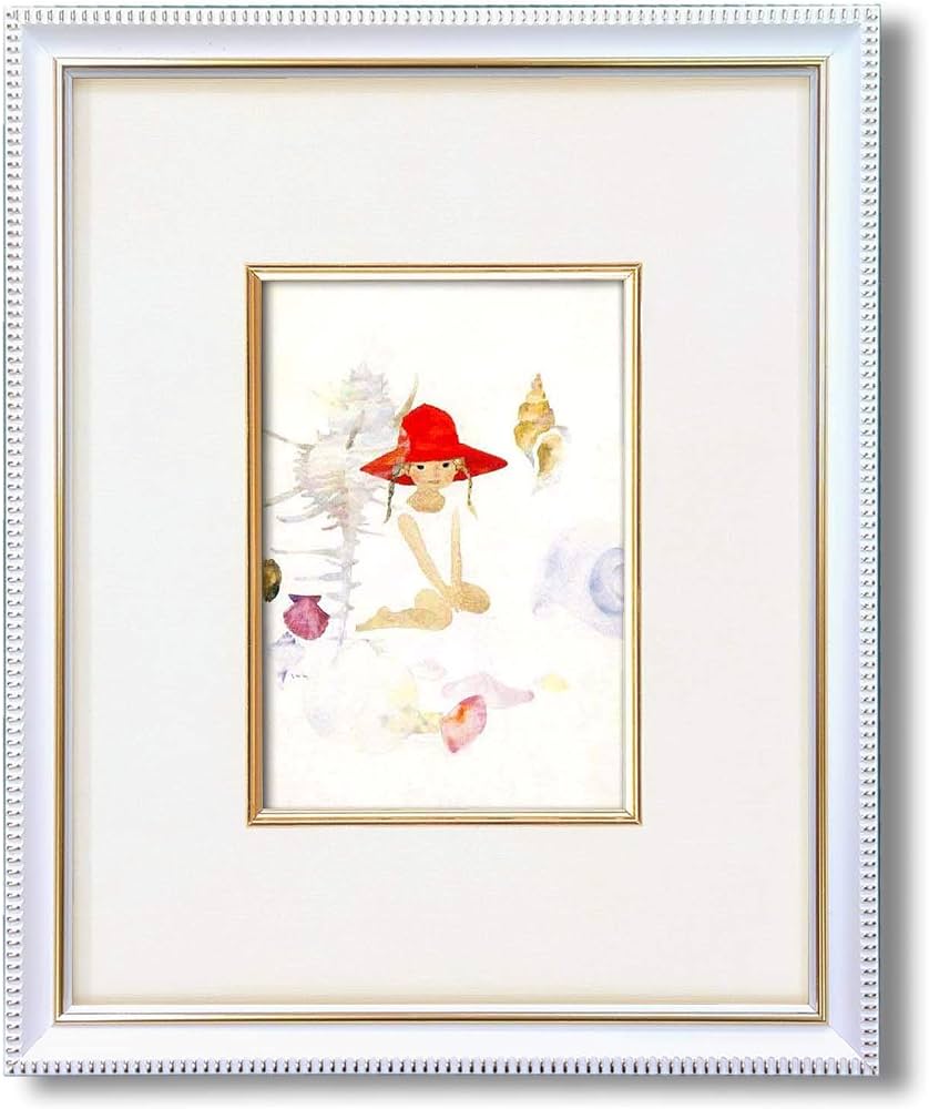 Amazon.co.jp: 絵ハガキ額 少女絵 子ども絵【いわさきちひろの世界