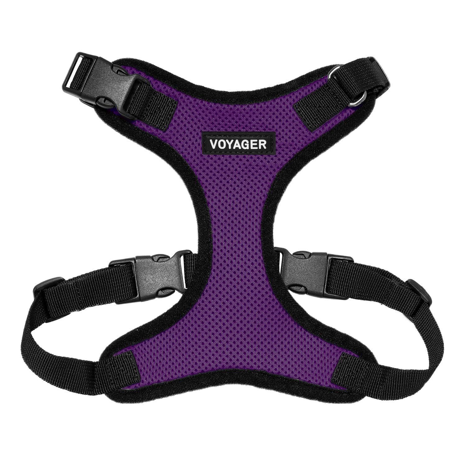 Best Pet Supplies Voyager Step-In Lock Dog Harness - Adjustable Step-In Vest Harness for Small and Large Dogs - Purple, X-Small