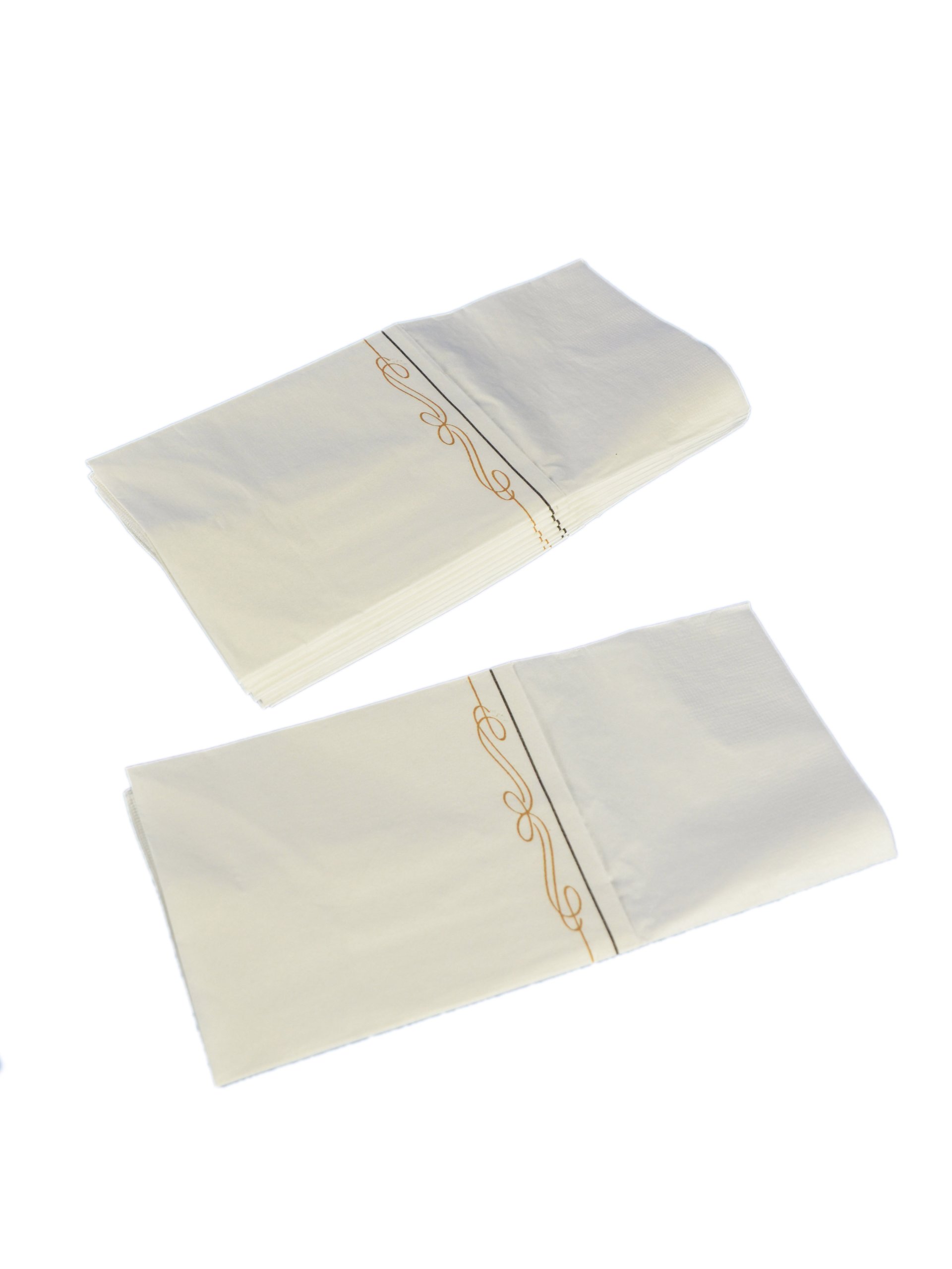 Paper Filigree Pattern Recycled 2 Ply Pocketfold Napkin with 1/2 Fold by DINEX – Paper, Multicolor, Pack of 1200, Model DX63501113