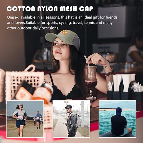 Miniatura 7 de devor Hats Let's go Girls Dad Hats, Graphic Cap for Men