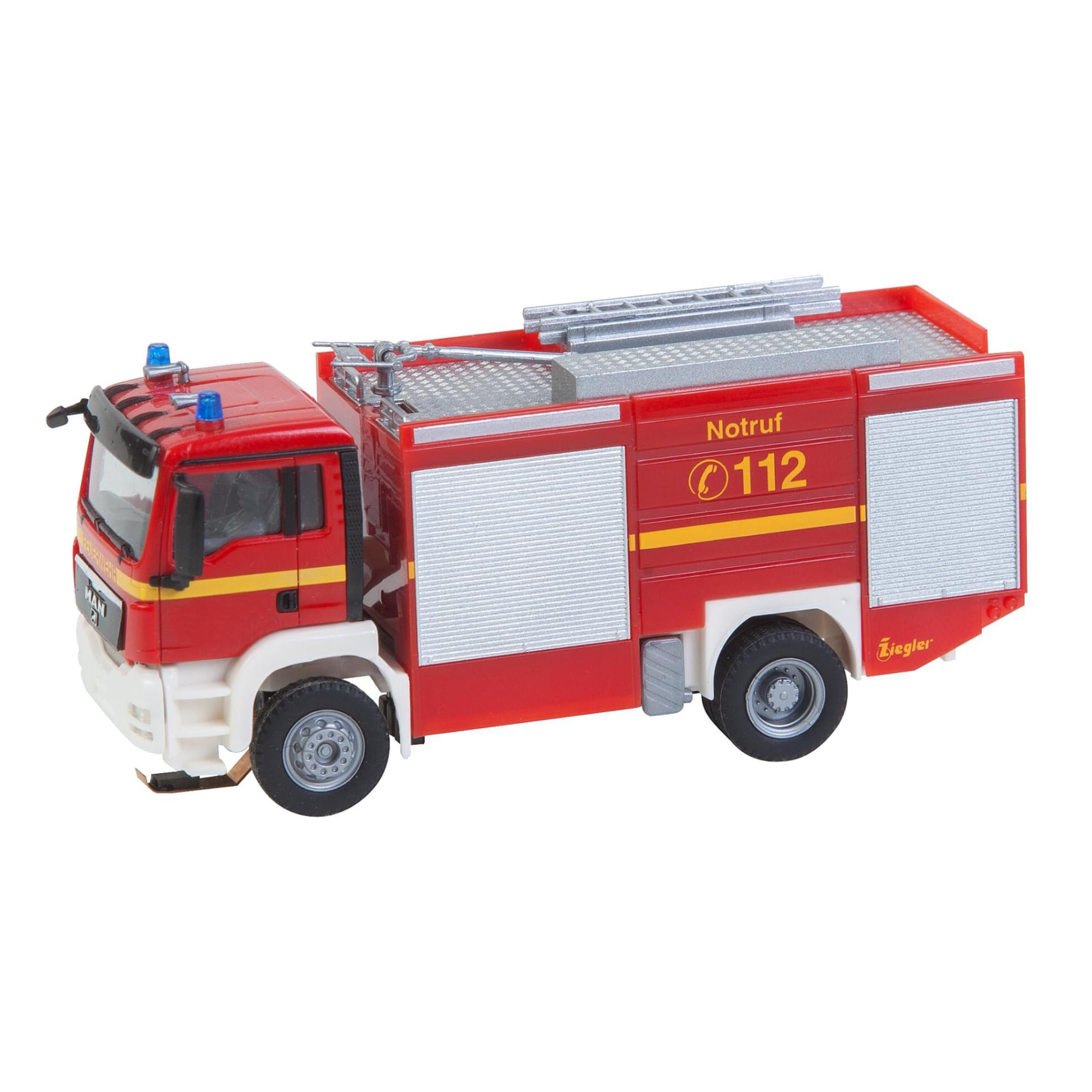 Faller FA 161599 Man TGS TLF Feuerwehr (HERPA), Spiel