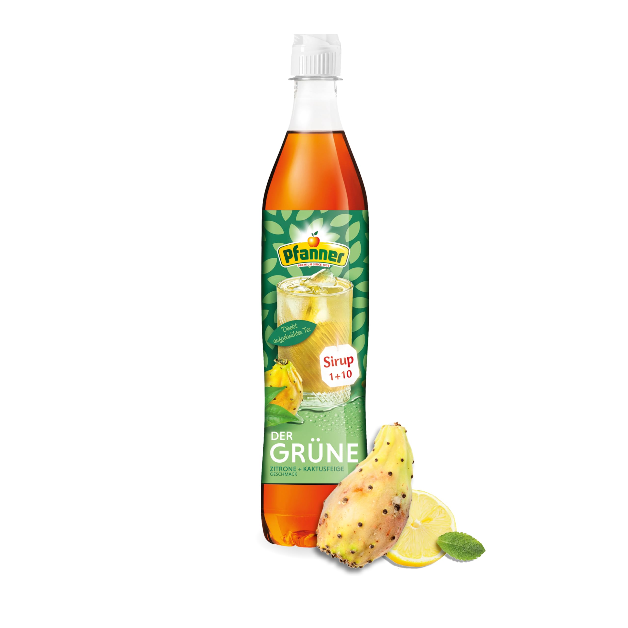 Pfanner Der Grne Zitrone-Kaktusfeige Sirup
