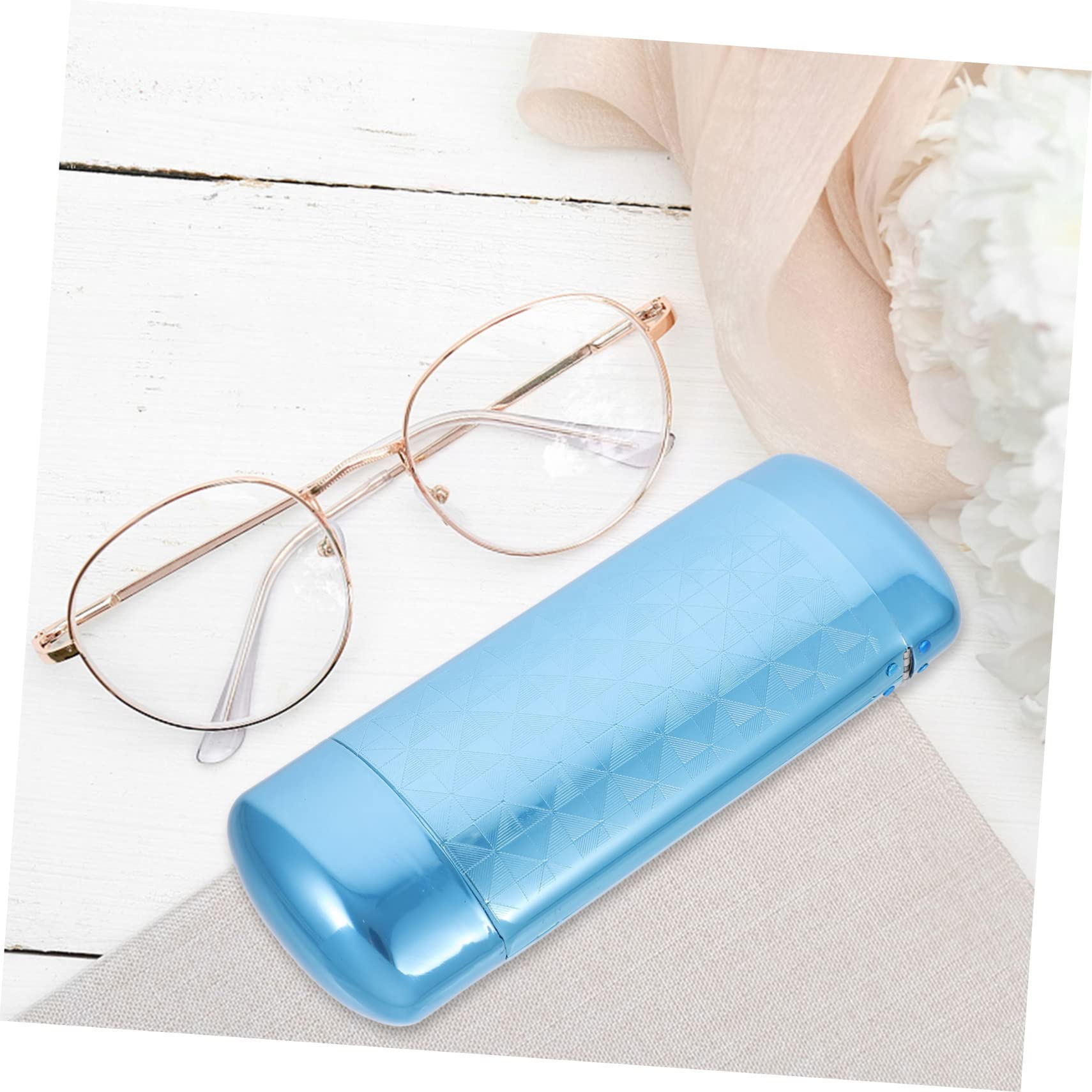 2 Pièces Étui À Lunettes À Coque Rigide Lunettes De Étui Rigide Lunettes De Étui Rigide Conteneur Lunettes Étui Rigide Conteneur Lunettes Étui De Protection Lunettes