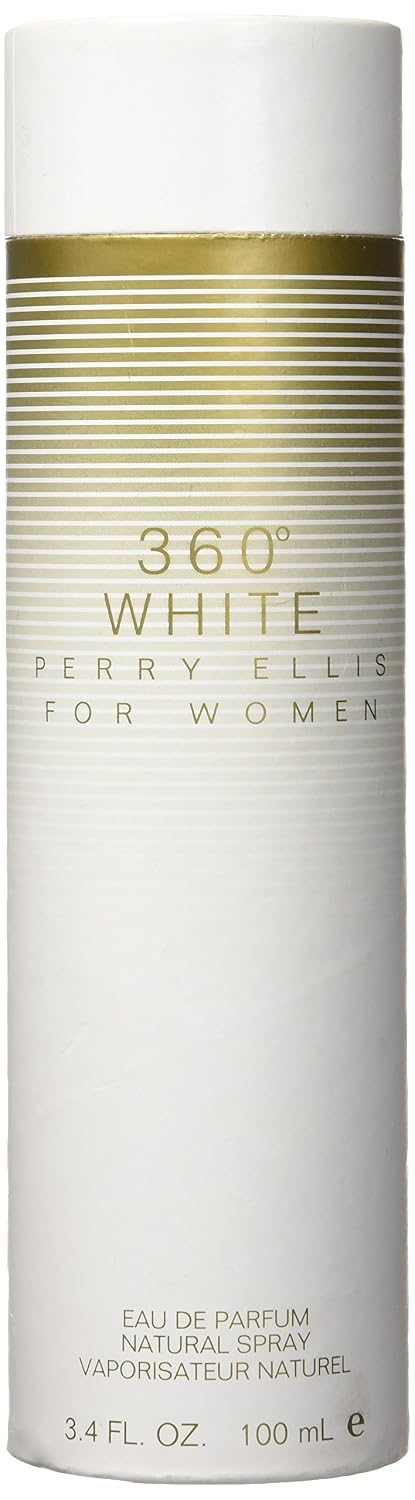 Perry Ellis 360 White By Perry Ellis For Women. Eau De Parfum Spray 3.4 Ounces