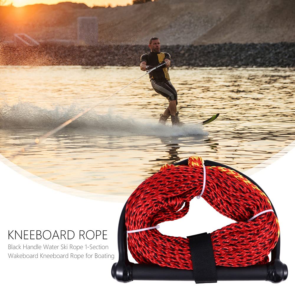 Wasserseil 23 m Seil mit Wakeboard-Stil Griff Surfen Abschleppleine Leine Schnur für Wakeboard Kneeboard Surfen