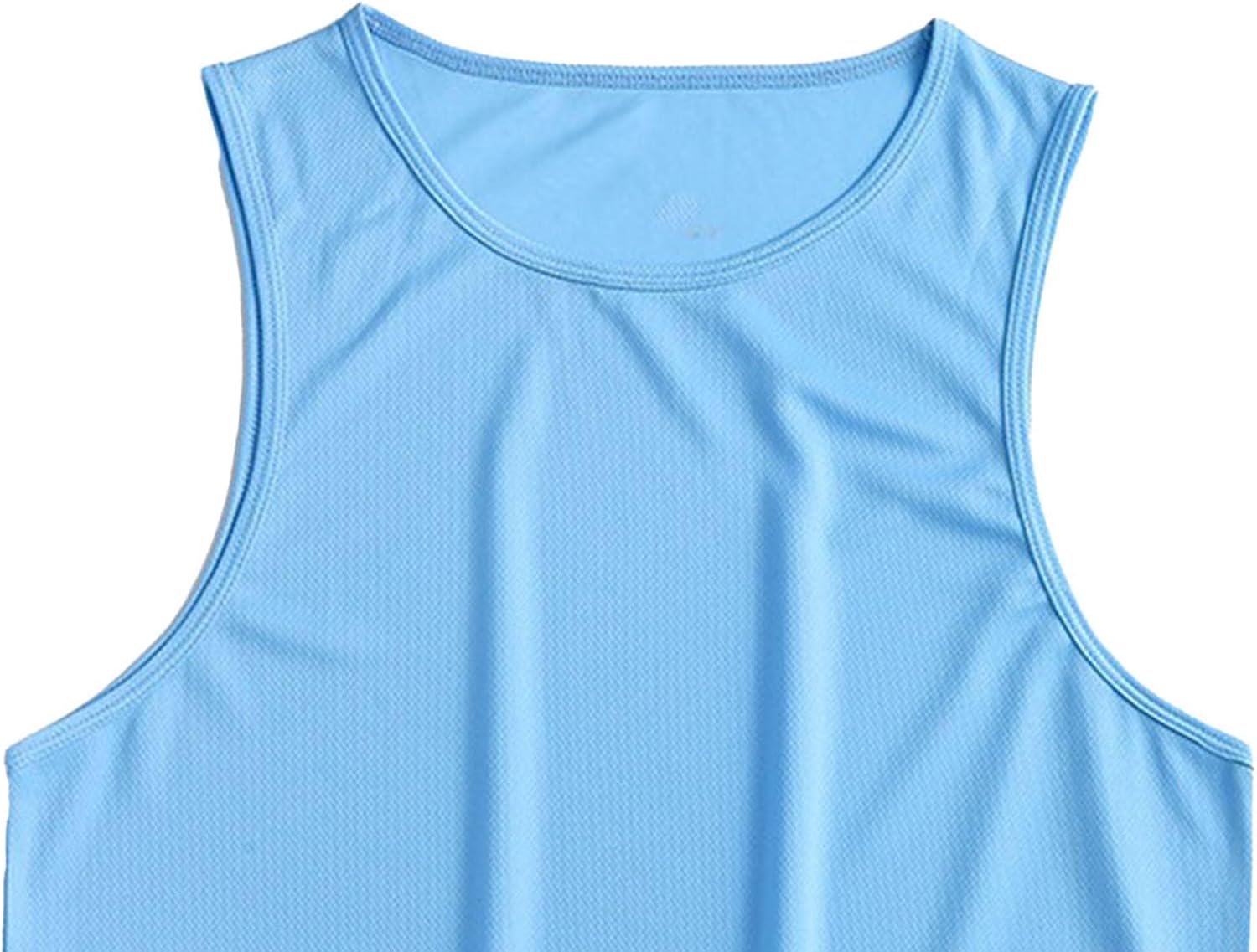 DGHM-JLMY Men's Multipiece Sleeveless Solid Loose Fit Shirt Athletic Running Gym Muscle Tank Top Crewneck Casual Fitness Vest