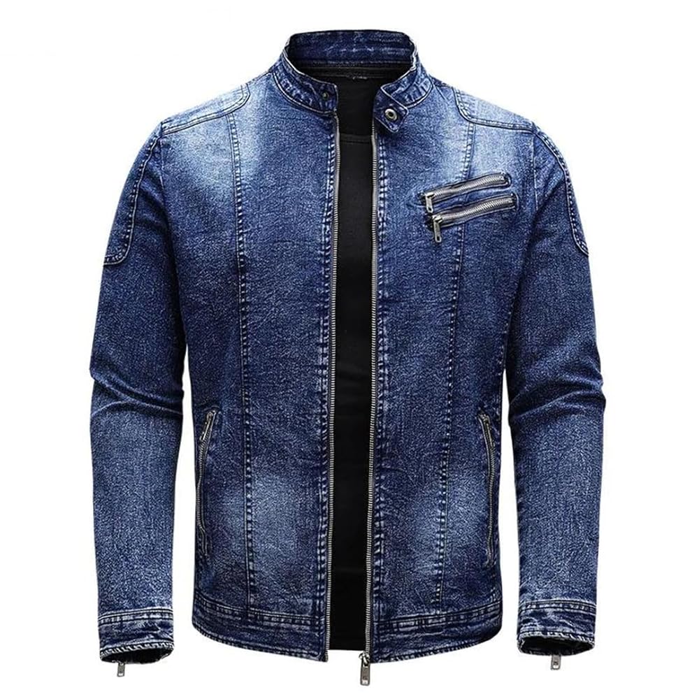 ジャケット・アウター LIDNM SILK DENIM MORTORCYCLE COAT ジャケット・アウター LIDNM SILK DENIM MORTORCYCLE COAT LIDNM