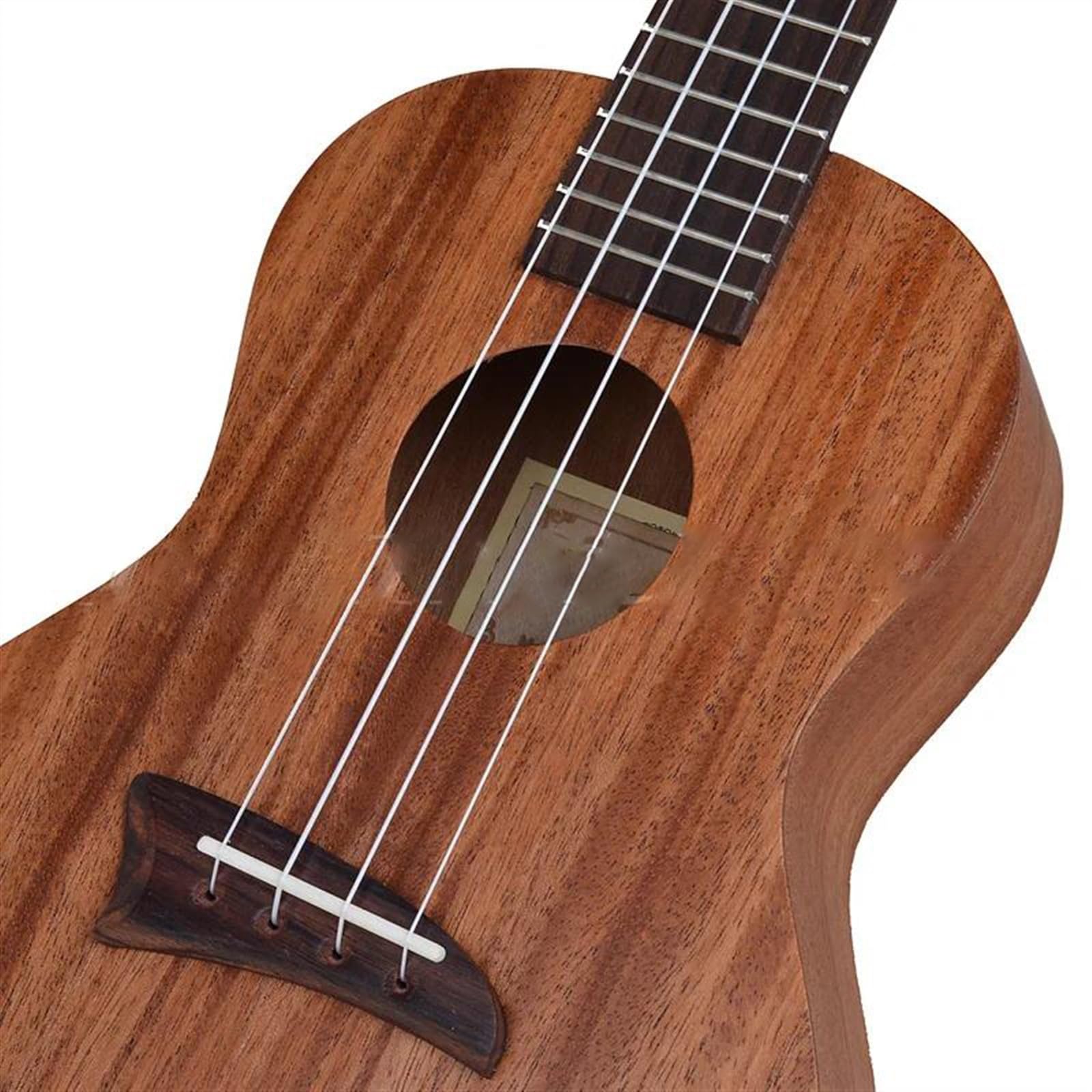 23-Zoll-Konzert-Ukulele-Gitarre, Mahagoni-Korpus-Ukulele Mit Komplettem Zubehörsatz Ukulele für Anfänger