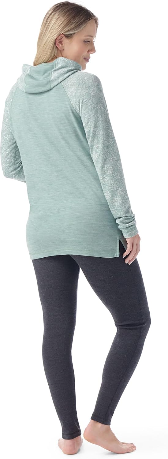 Smartwool womens Thermal Merino Drape Neck Hoodie - Image 2