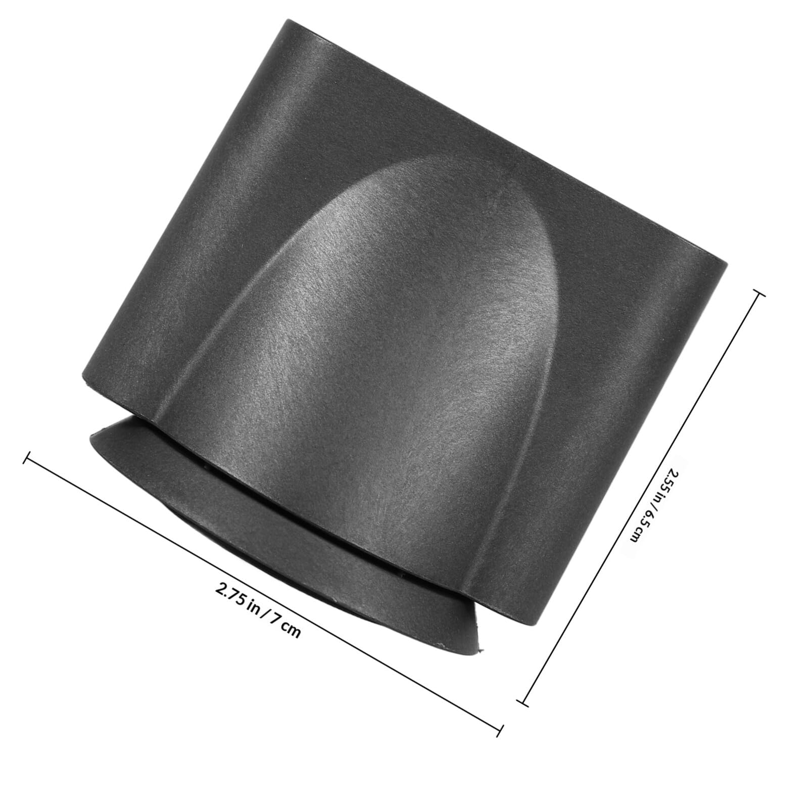 Boquilla Concentradora para Secador de Pelo Tamaño Estándar Material Abs Negro Resistente al Calor para Cuidado Profesional y Uso Doméstico