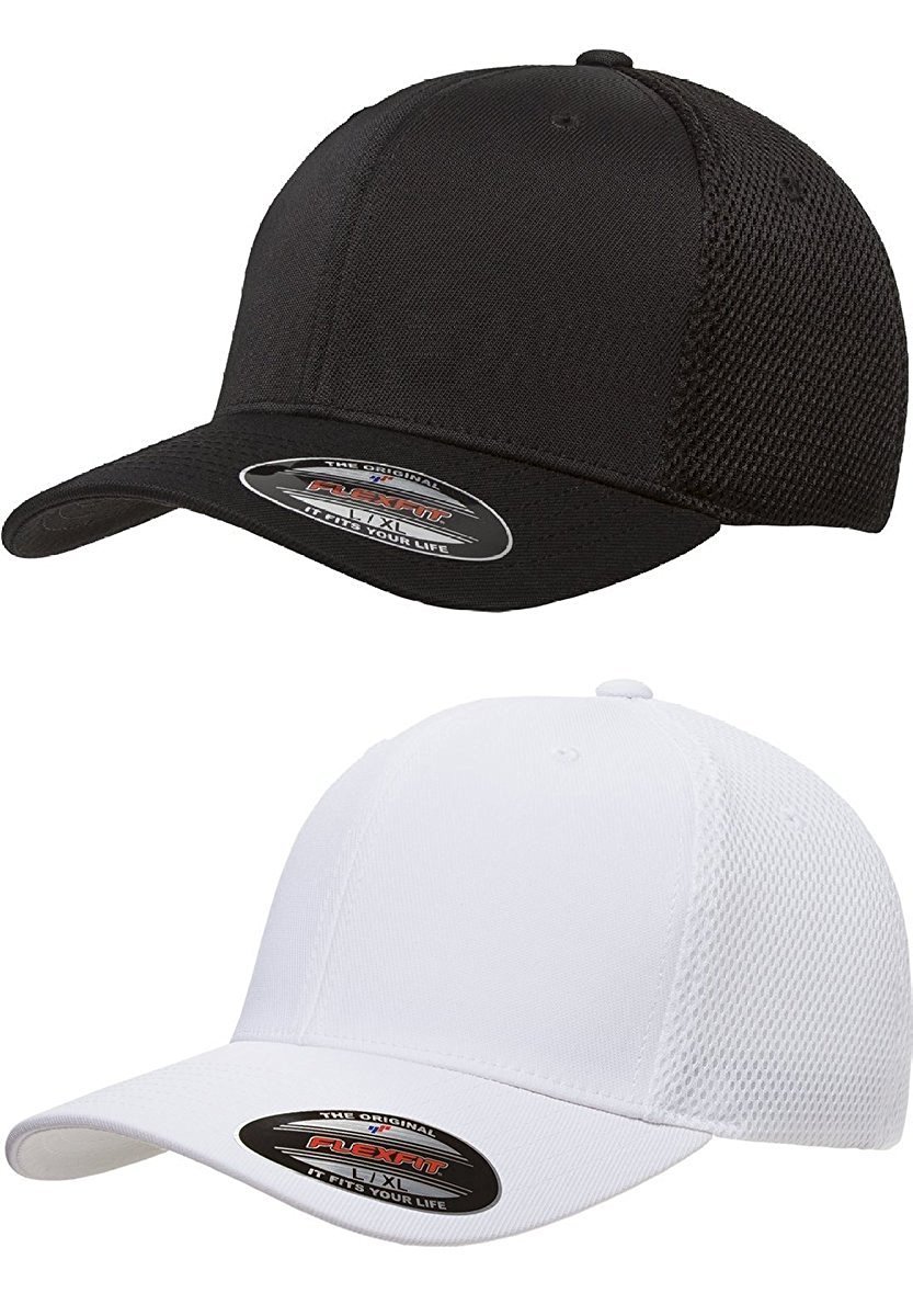 Flexfit Two-Tone Stretch Mesh Fitted Cap Hat