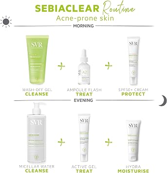 SVR Sebiaclear Facial Cleansing Gel 200 ml
