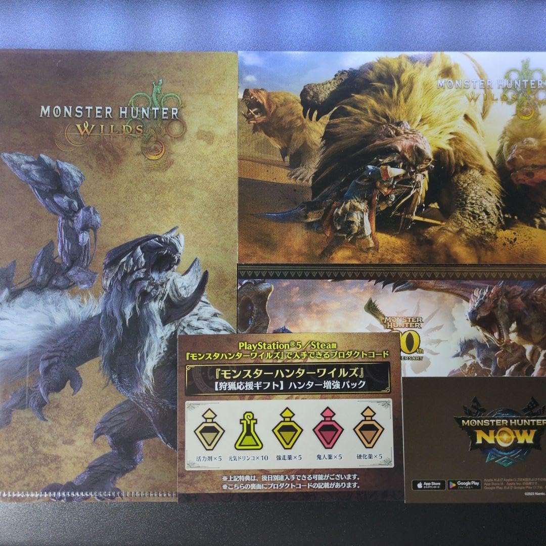 モンハン 大狩猟展 特典 スペシャルポストカードBOX 黒龍ver. Amazon
