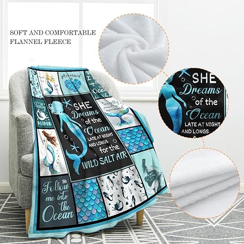 Miniatura 9 de Jekeno Manta afroamericana con texto en inglés "I AM The Queen", regalo para mujeres, mamá, esposa, cumpleaños, día de la madre, Navidad, decoración