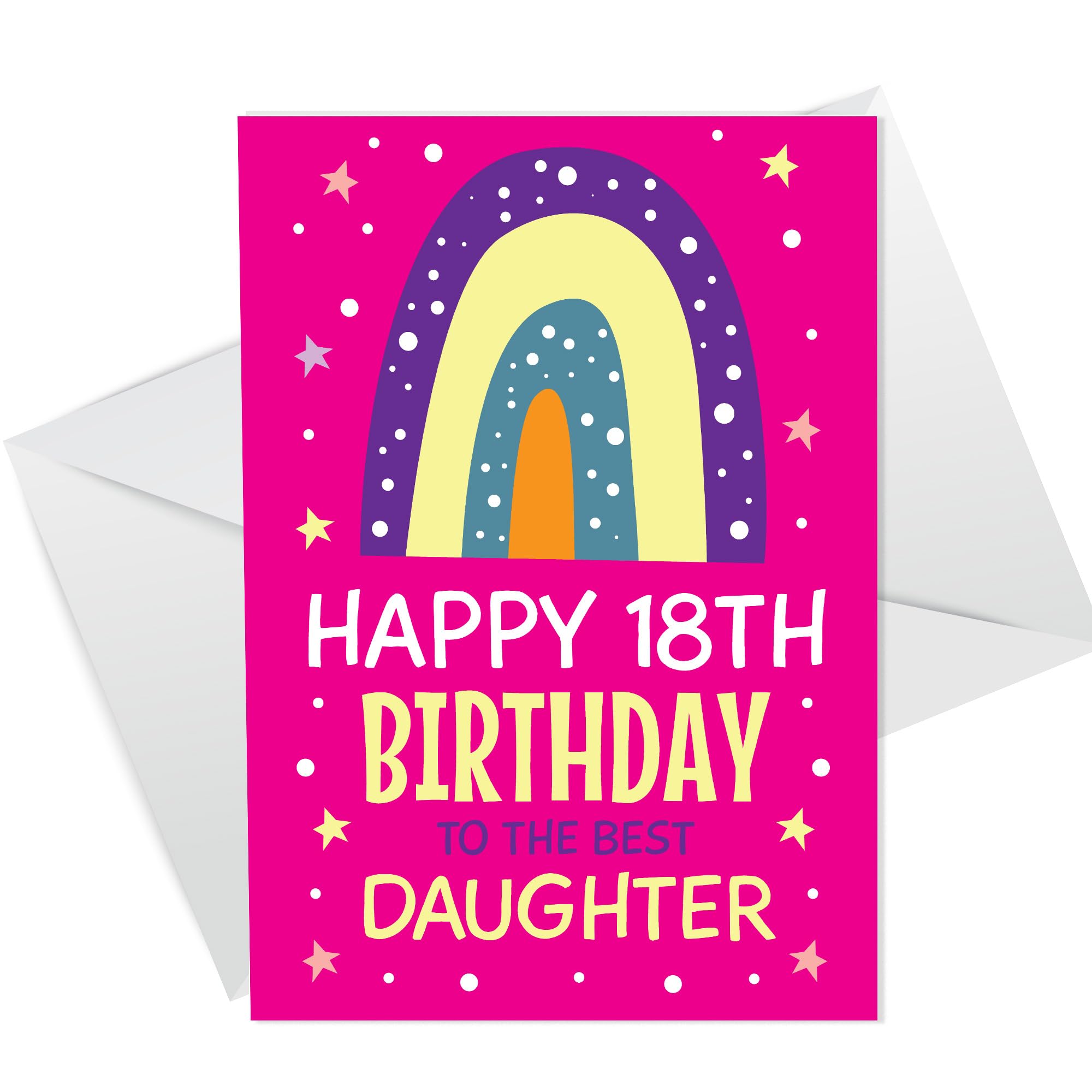 RED OCEAN Happy 18th Birthday Card BEST DAUGHTER From Mum And Dad Daughter 18th Birthday Card Daughter Cards