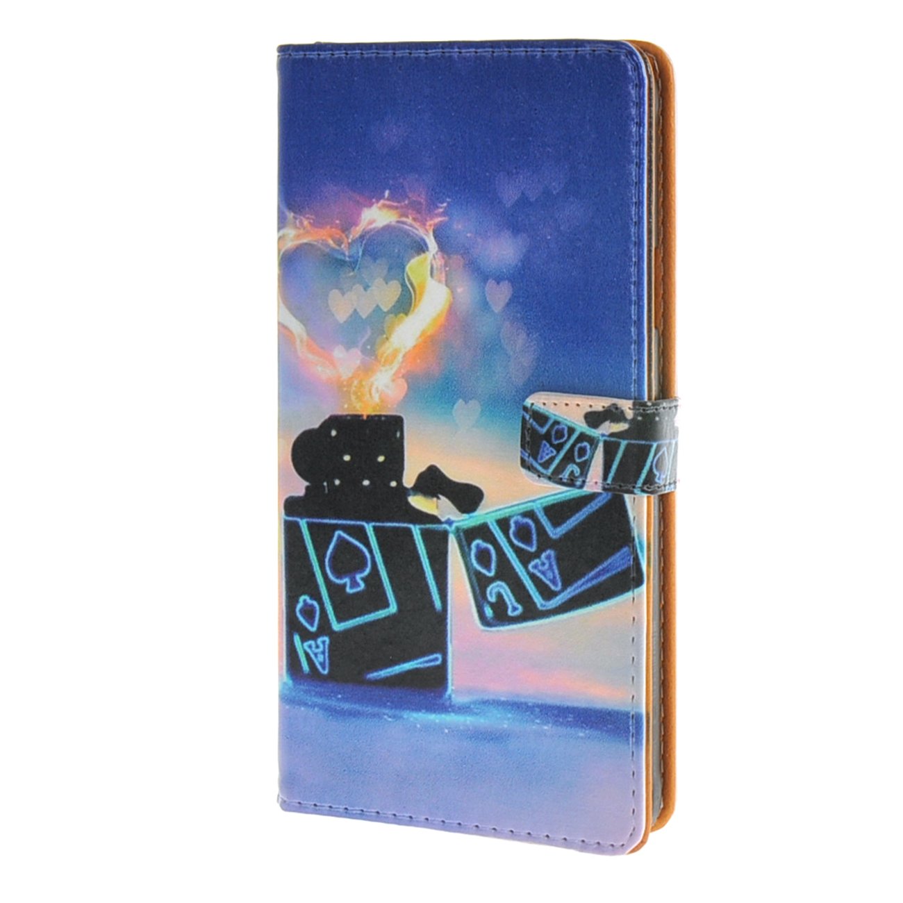 Coque Note 4 Écran Protégé MOONCASE Étui à Rabat Cuir Portefeuille Anti Rayures A07 - 8