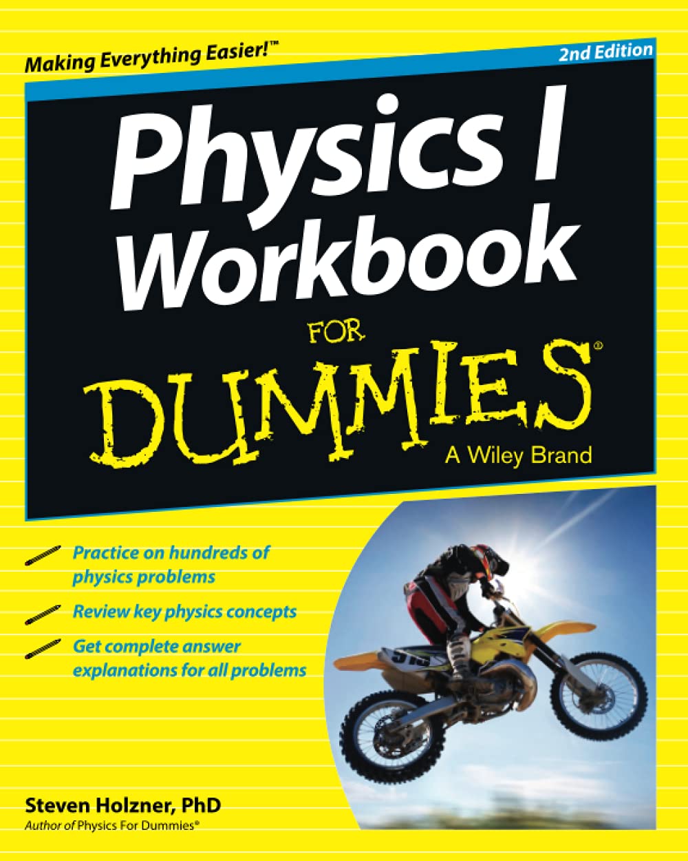 Physics I Workbook For Dummies Paperback – Big Book, 31 March 2014