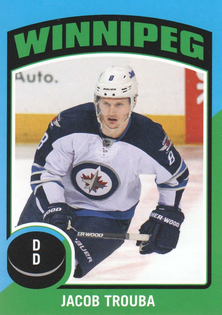 2014-15 O-Pee-Chee Hockey Stickers #ST-34 Jacob Trouba Winnipeg Jets