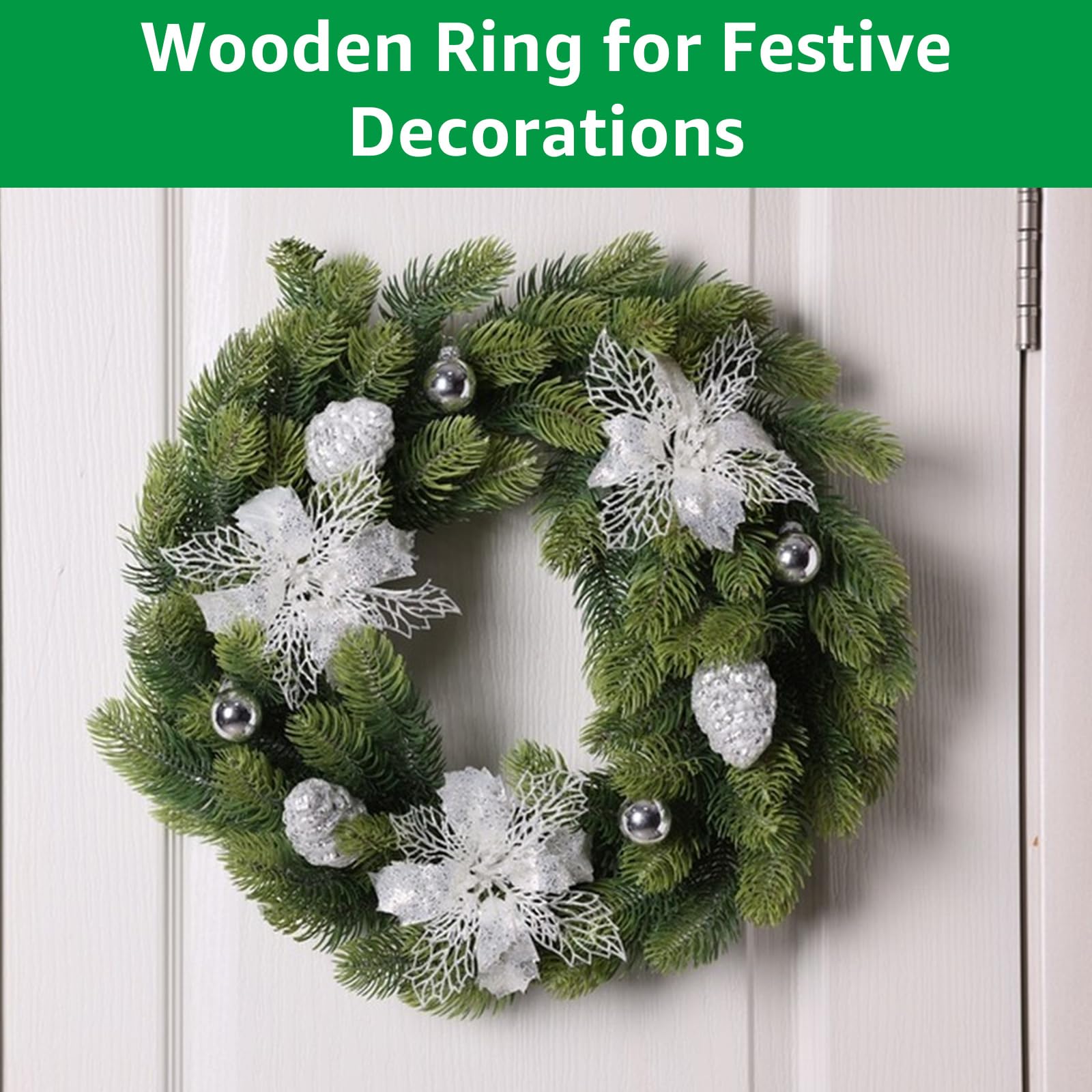 Bambus Holzringe Zum Basteln - 21 Stück, 7 Größen, Für Traumfänger