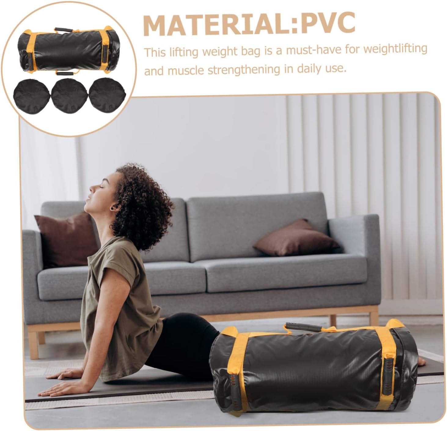 Weight Lifting Bag Women's Fitness Equipment Sturdy and Comfortable for Workout