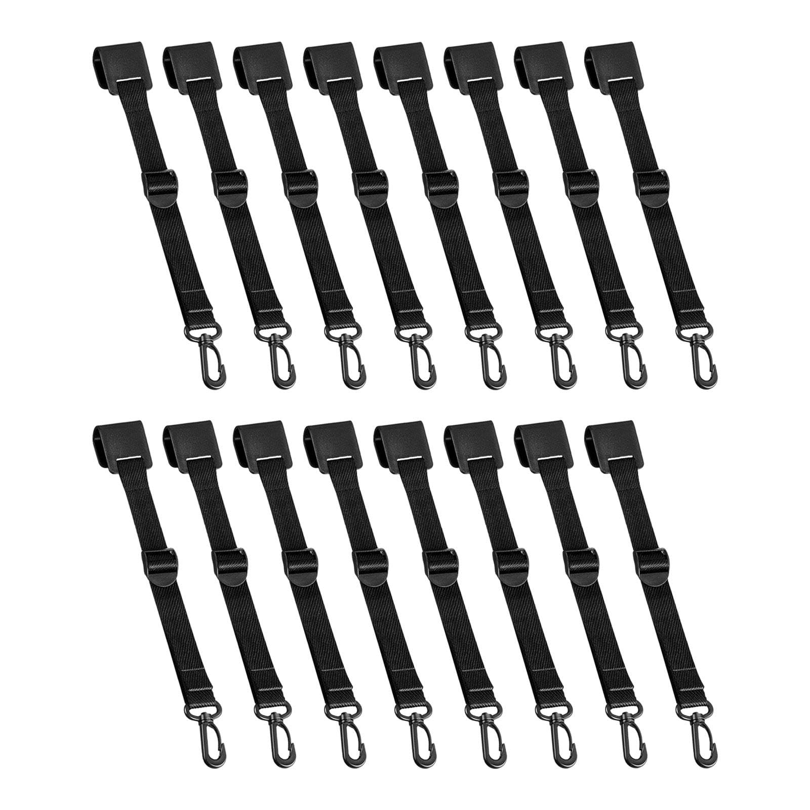 Clips de pour Auvents, Clips de pour Tentes, Crochets Portables Robustes pour Suspendre Les Auvents, Idéaux pour Les Lanternes,