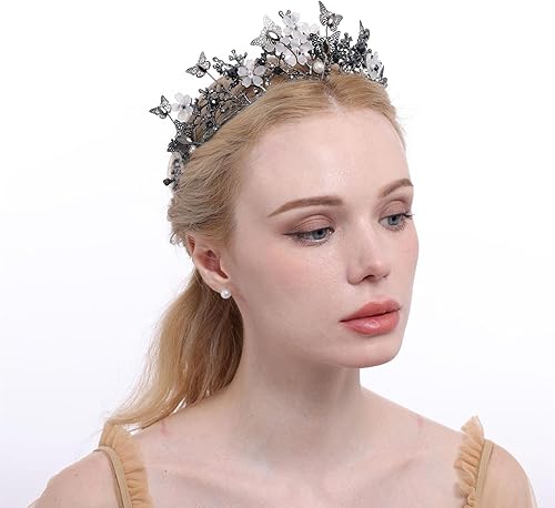 Miniatura 8 de Accesorios para el cabello de novia, estilo europeo, guirnalda para el cabello, tocado de princesa, novia, boda, accesorios para el cabello, diadema