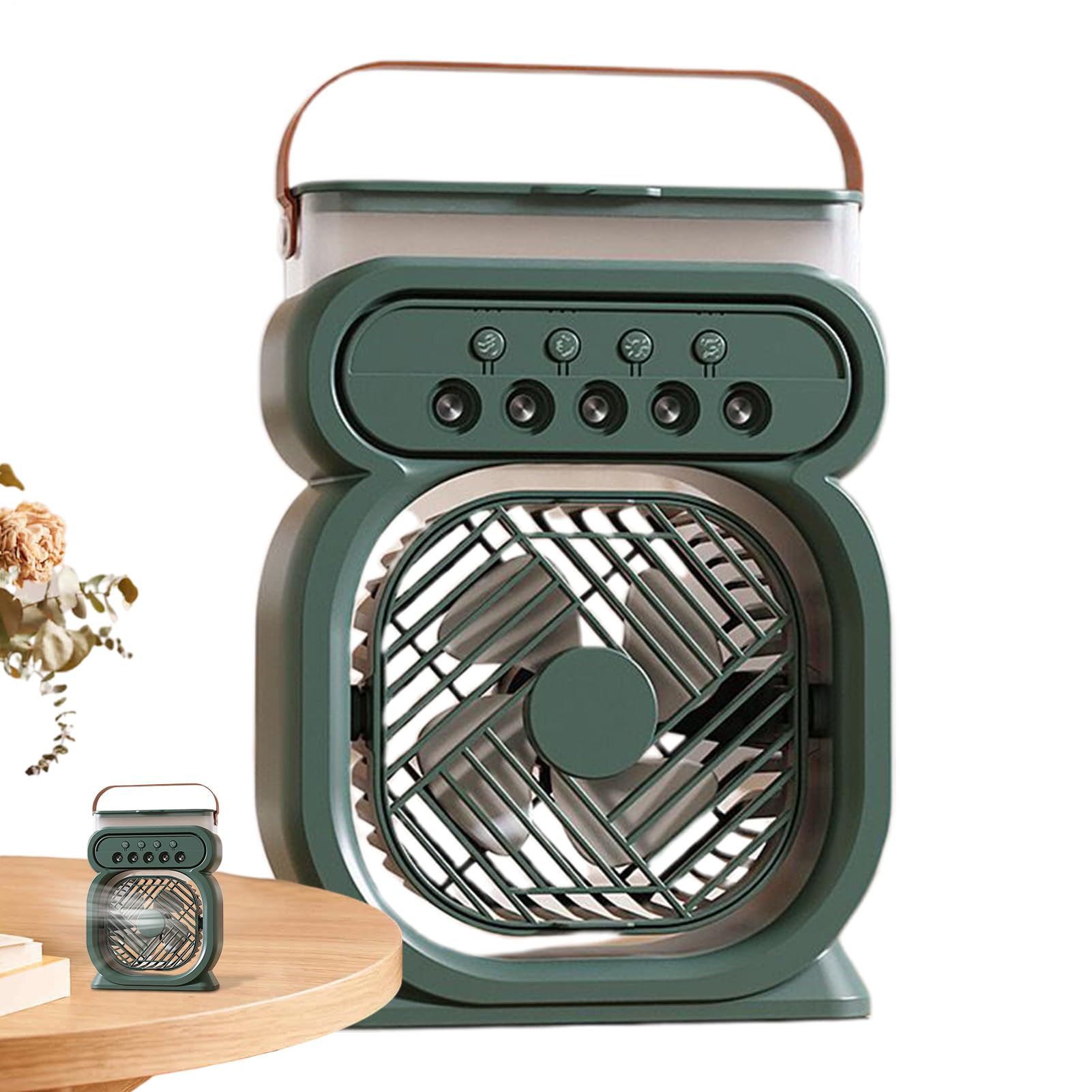 Ventilateur de brumisation veilleuse 7 couleurs pour des nuits fraîches et paisibles