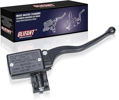 Miniatura 10 de OLIFANT Mango de cilindro maestro de freno delantero para Honda ATV FourTrax 300/Foreman 450 500 400/Rancher 350 Recon 250/Rincon 650/400ex 300ex