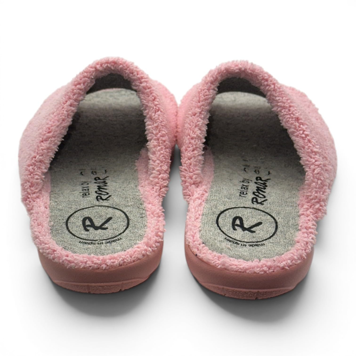 Genérico ZAPATILLAS DE CASA DE VERANO DE RIZO DESTALONADAS, PANTUFLAS HECHAS EN ESPAÑA, SUELA DE GOMA ANTIDESLIZANTE, FRESCAS Y DURADERAS