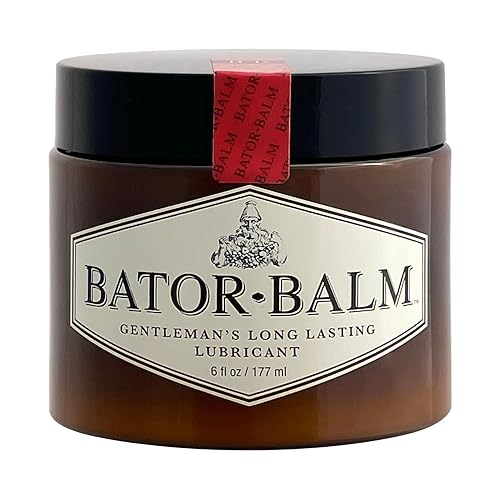 Bator Balm (Regular) Gentlemen's Long Lasting Moisturizing Lubricant. Easy Clean Up Oil Based lube. Just Wipe and go! - Regular