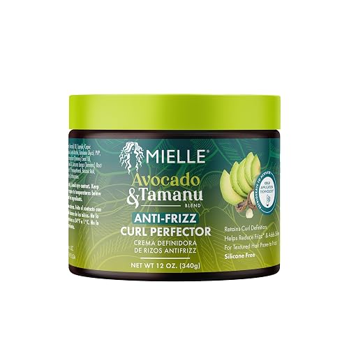 Mielle Organics Avocado & Tamanu Anti-Frizz Curl Cream (12oz)