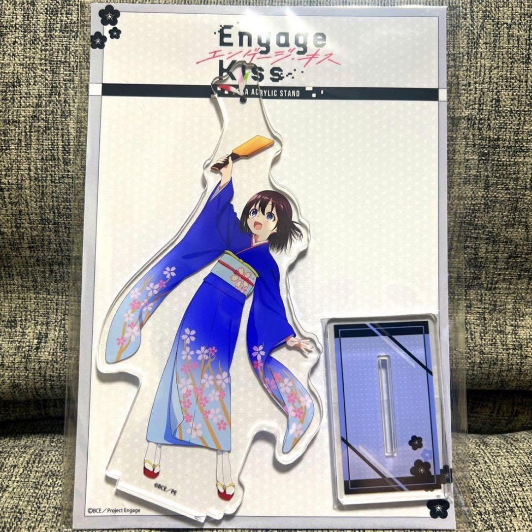 Amazon.co.jp: engage Kiss 緒方カンナ 晴着ver デカ アクリルスタンド 