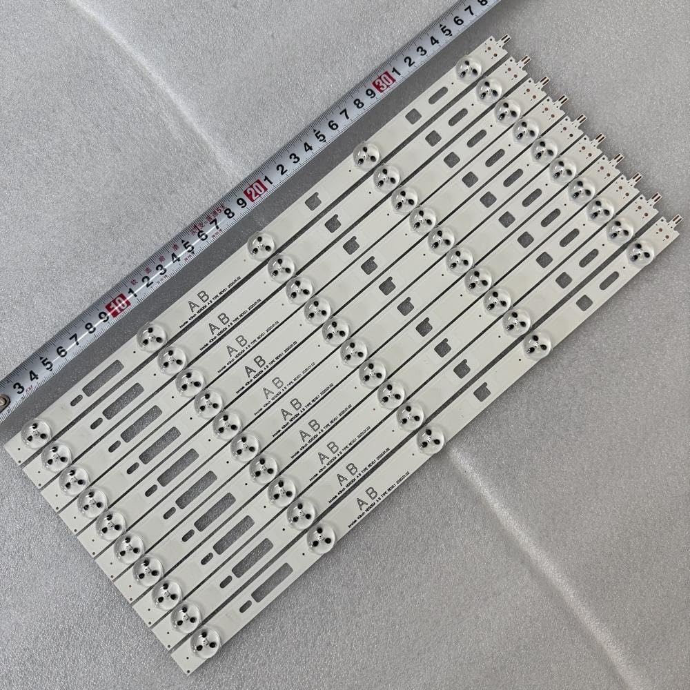 LOCLPCKGYA 10pcs/Set LED Backlight Strip Fit for Sony 5LED KDL-40R355B KDL-40R485A KDL-40R353C(5 Set for 5 TV)
